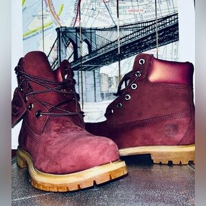 Rare!! BNWT Timberland Premium 6 inch NUBUCK Boots